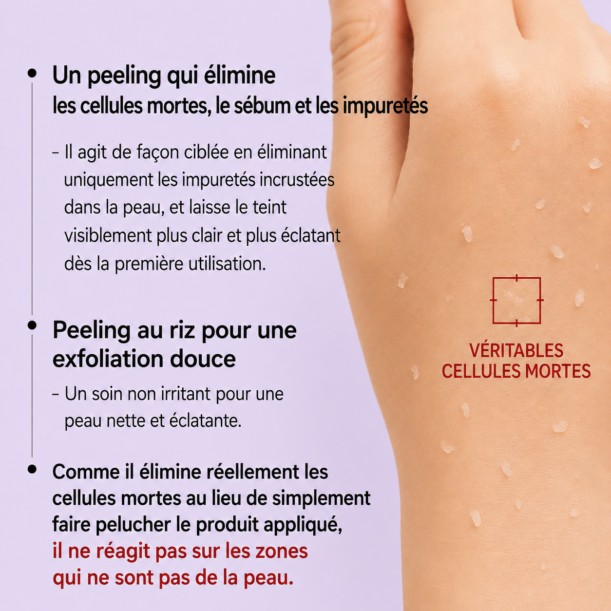 PeelShot™ | Ampoule exfoliante au riz pour les pores et l’éclat