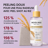PeelShot™ | Ampoule exfoliante au riz pour les pores et l’éclat