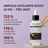 PeelShot™ | Ampoule exfoliante au riz pour les pores et l’éclat