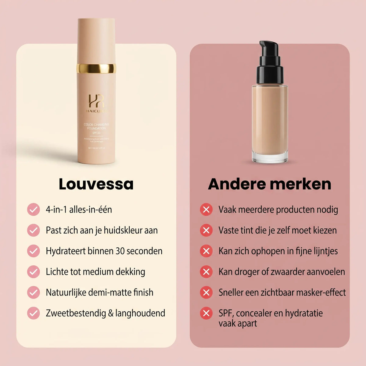 OneBlend™ | 4-in-1 Kleuradaptieve Foundation met SPF