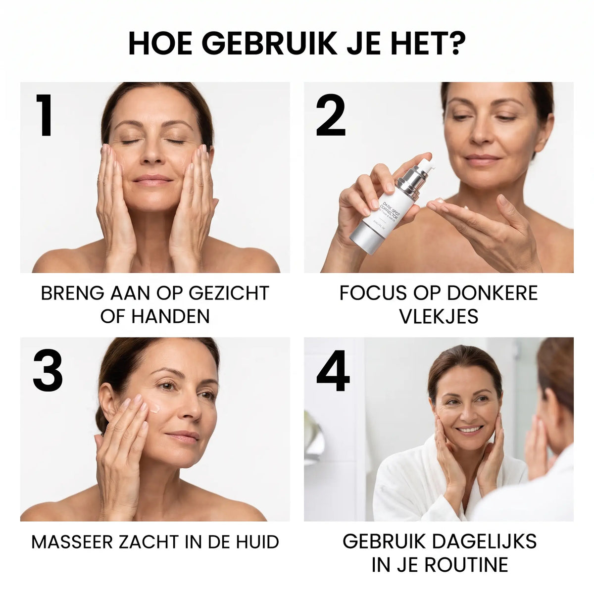 SpotFade™ | Minder zichtbare vlekjes, meer glow